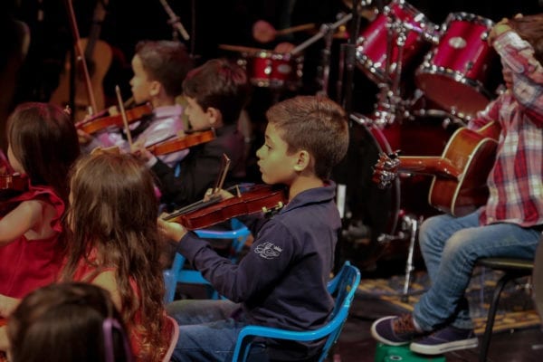 Orquestra Infantil Iniciação ao Instrumento Ritmo e Som